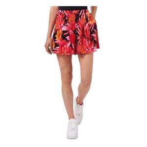 RILEY&RAE Womens Pink Stretch Pocketed Pleated Floral Shorts L